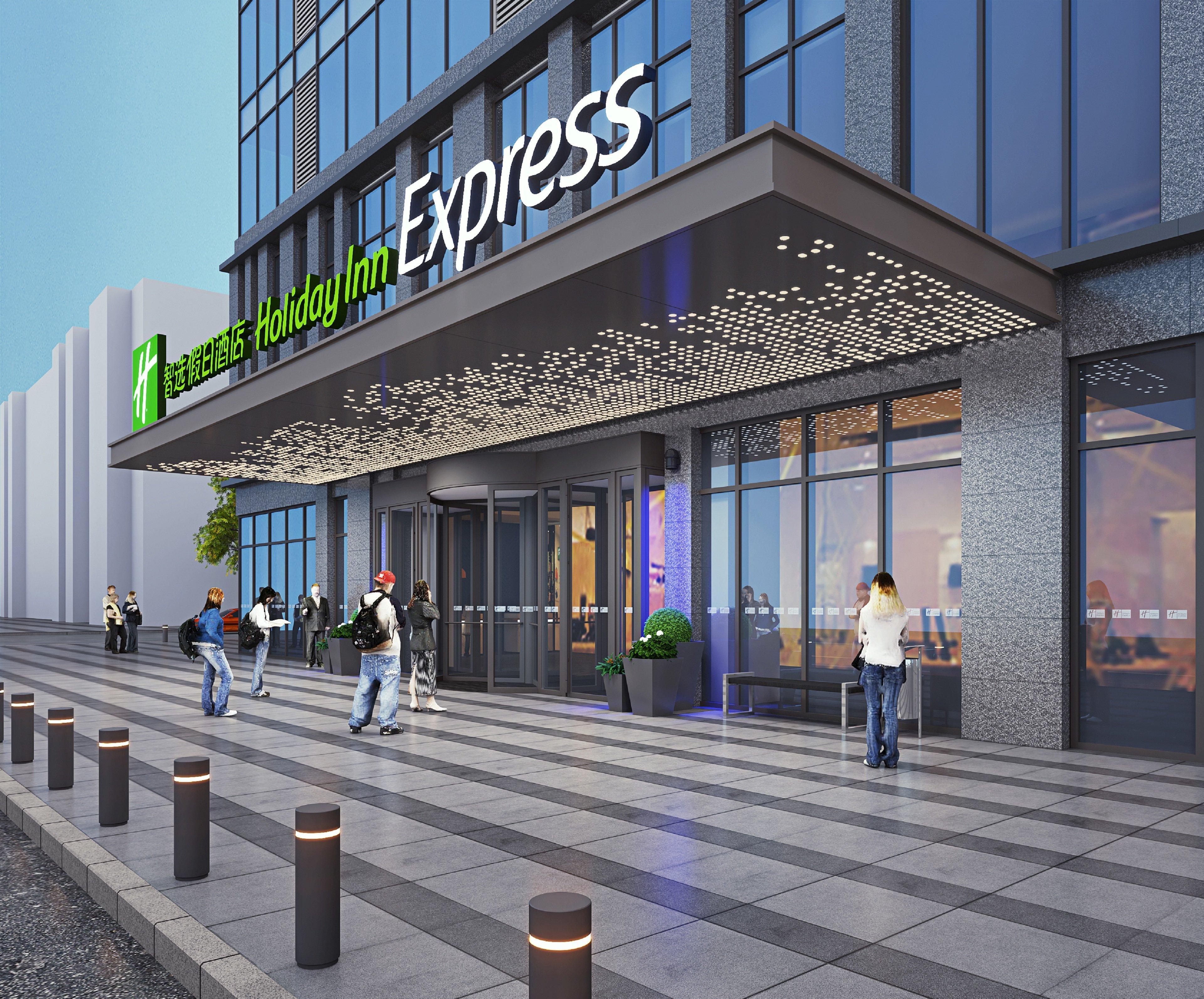 Holiday Inn Express Nanchang Riverside By Ihg Exterior foto